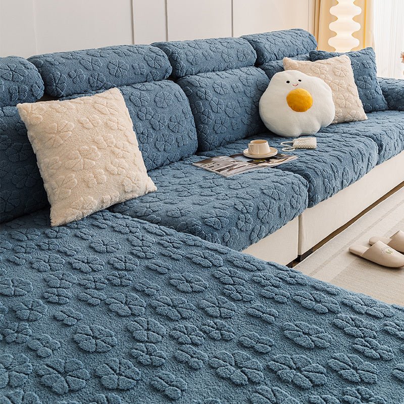 Anti - scratching Cushion Sofa Cover All - inclusive Universal Sofa Slipcover - Hearth & Lume