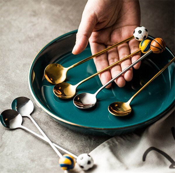 Spherical Spoon Stainless Steel Coffee Spoon - Hearth & Lume