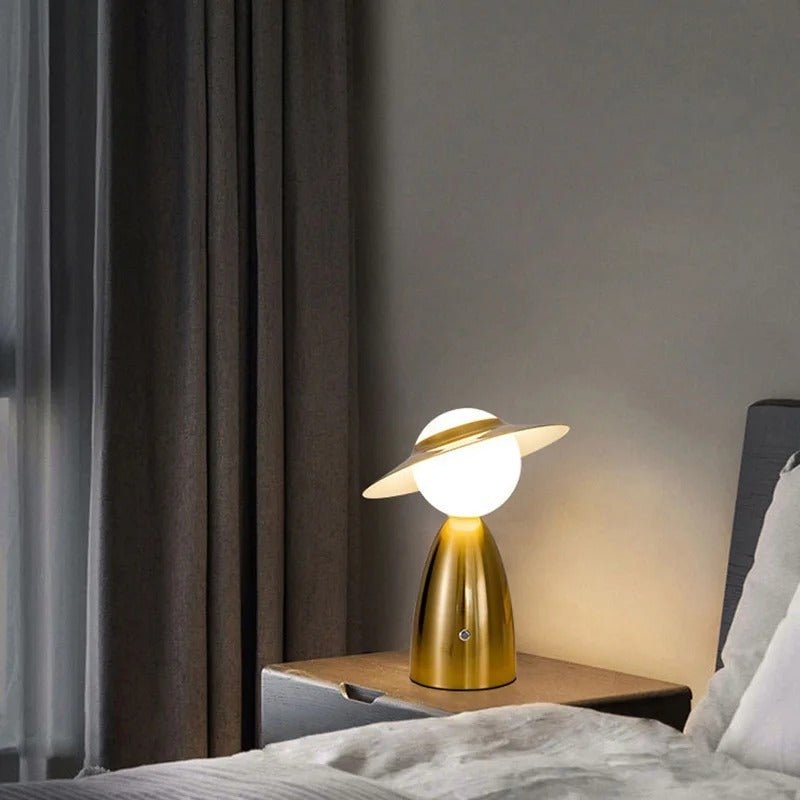 European Creative Charging Metal USB Table Lamp - Hearth & Lume