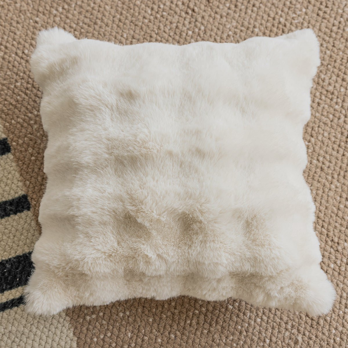 Pure Cotton Cream Style Sofa Pillow Cases Nordic Modern Minimalist Living Room Pillows - Hearth & Lume