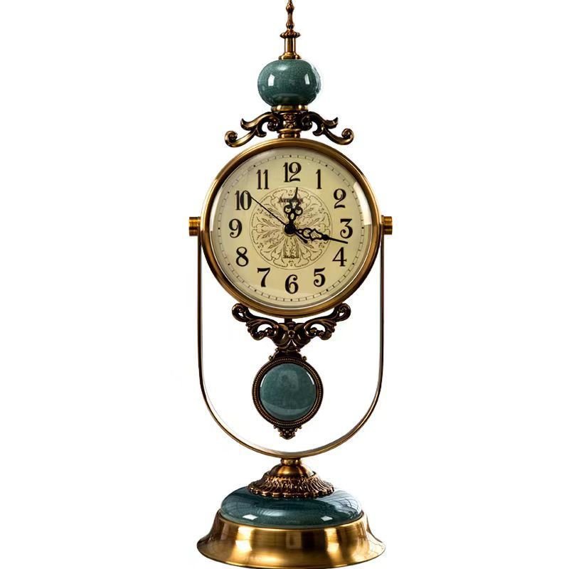 American Retro Clock Living Room European Entry Lux Home - Hearth & Lume