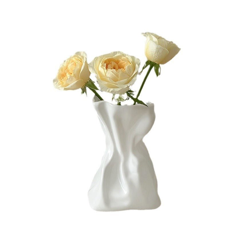 Simple Cream Style Vase Decoration Home Decoration - Hearth & Lume