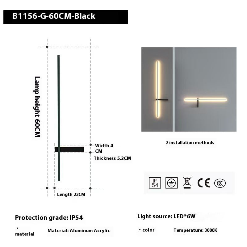 Outdoor Waterproof Wall Lamp Courtyard Stairs Aisle Light - Hearth & Lume