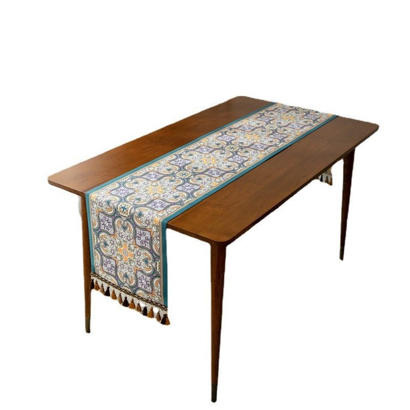 Vintage Jacquard National Style Suu Table Cloth - Hearth & Lume