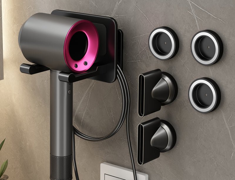 Hair Dryer Rack Without Punching - Hearth & Lume