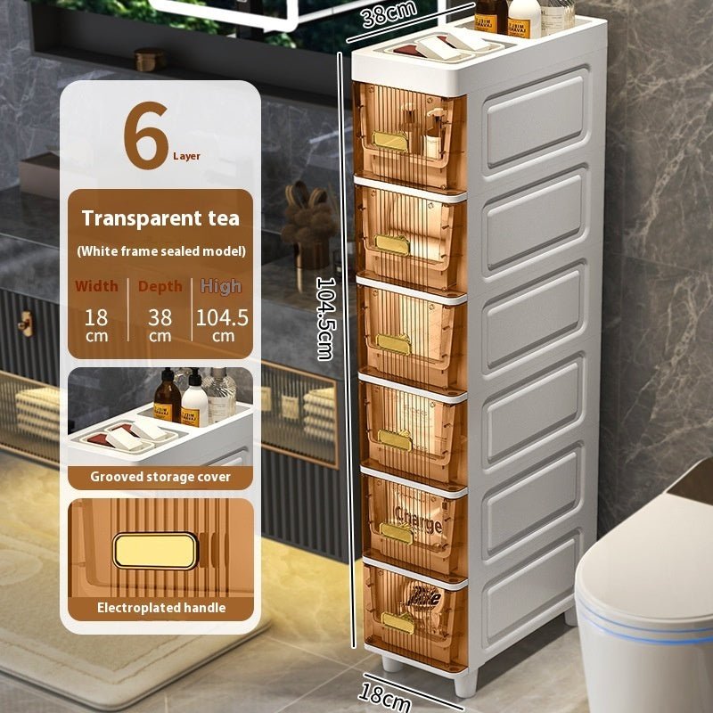 Thickened Storage Cabinet Living Room Snack Home Storage Rack - Hearth & Lume