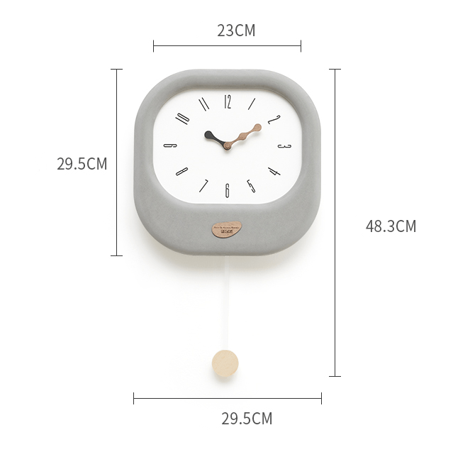 Modern Minimalist Wall Clock Home Creative - Hearth & Lume