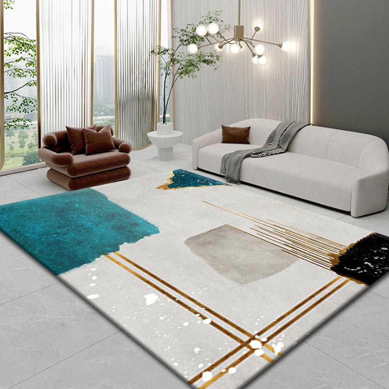 Simple Geometric Bedside Rug Full Of Decorative Floor Mats - Hearth & Lume