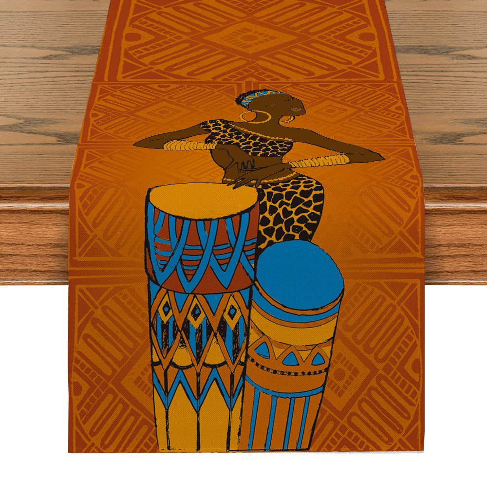 Table Runner National Geometric Tea Table - Hearth & Lume