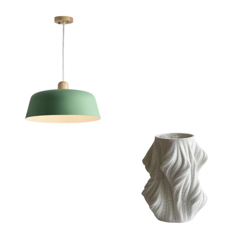 Nordic Wood Pendant Lighting Fixture Luminaire - Hearth & Lume