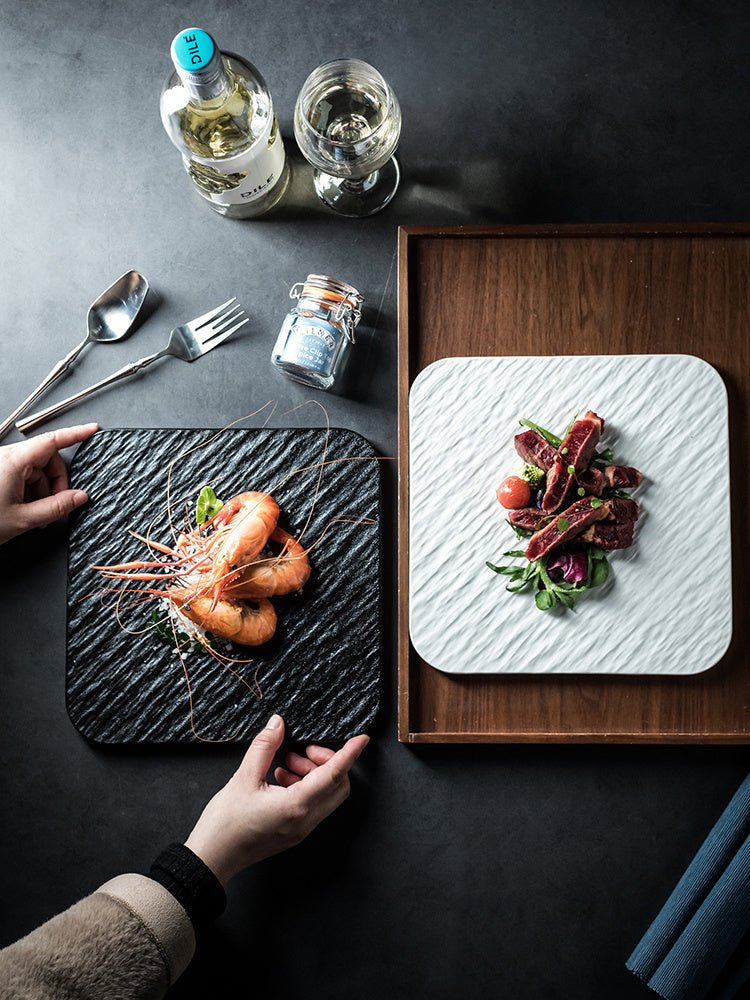 Flat Good - looking Sashimi Sushi Barbecue Plate - Hearth & Lume