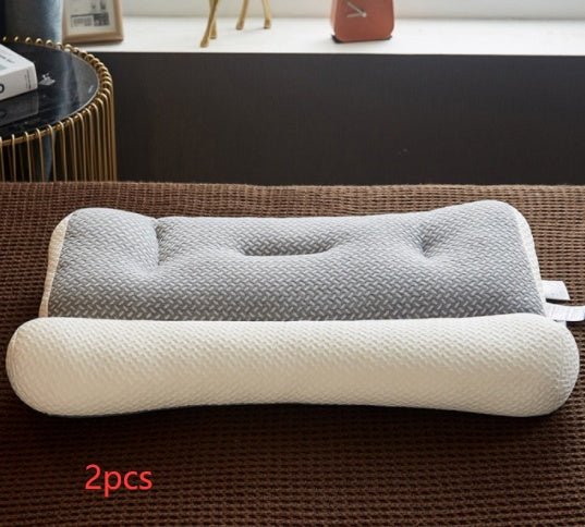Anti - traction Soybean Fiber Pillow Neck Protection Pillow Simple Health Comfort - Hearth & Lume