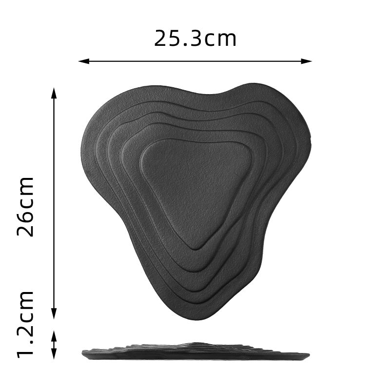Dessert Steak Terrace Creative Ceramic Western Plate - Hearth & Lume