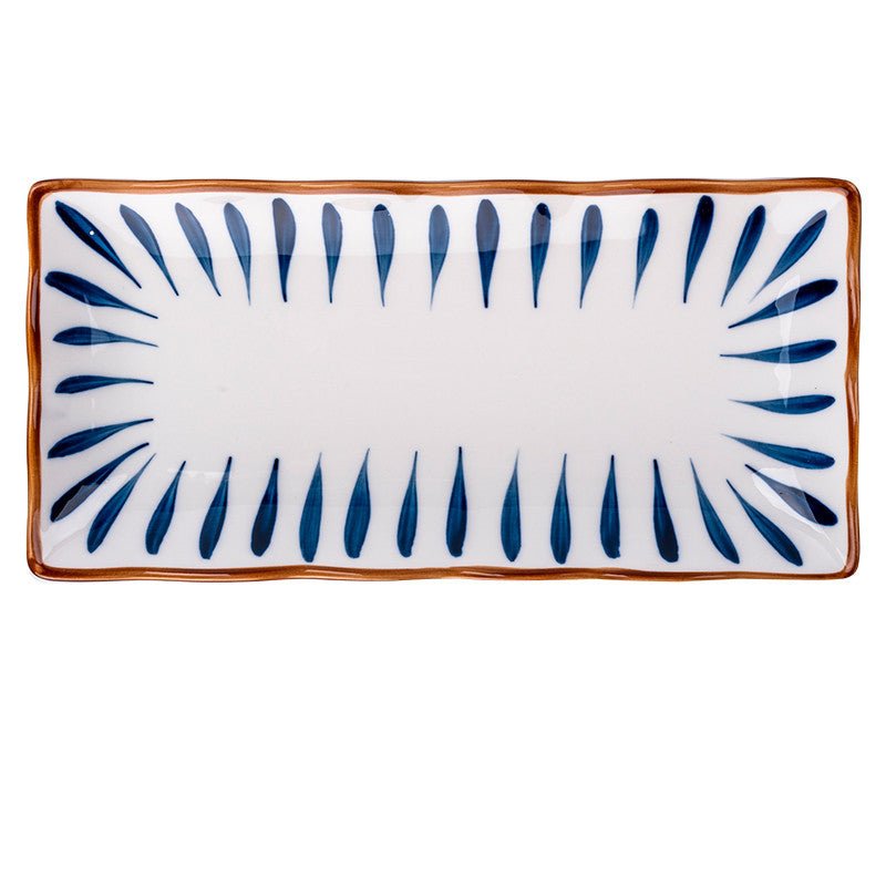Japanese - style Dinner Plate Household Ceramic Plate - Hearth & Lume