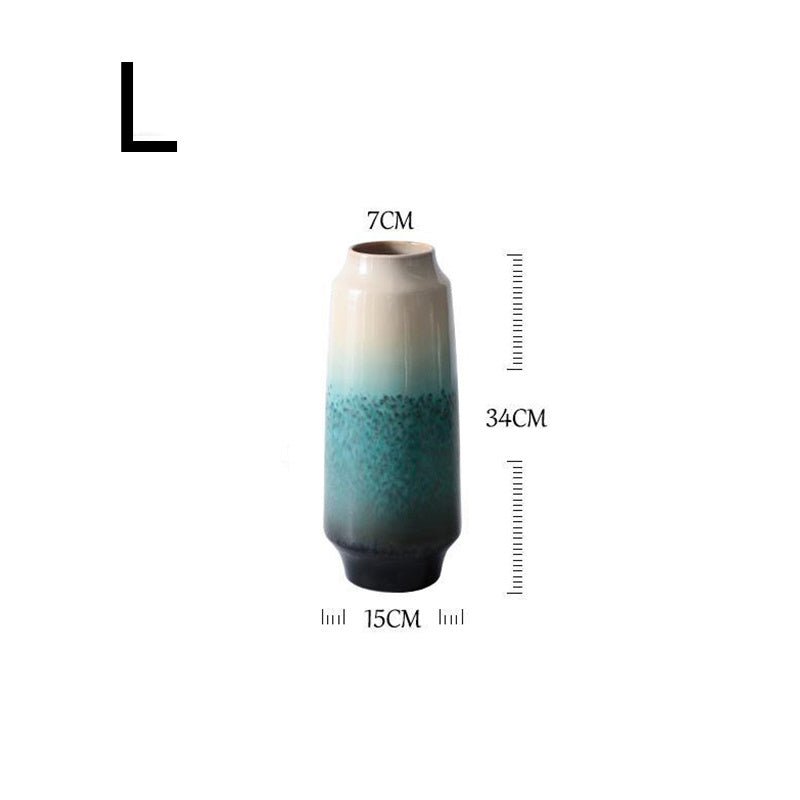 New Chinese Style Ceramic Vase Decoration Living Room TV - Hearth & Lume