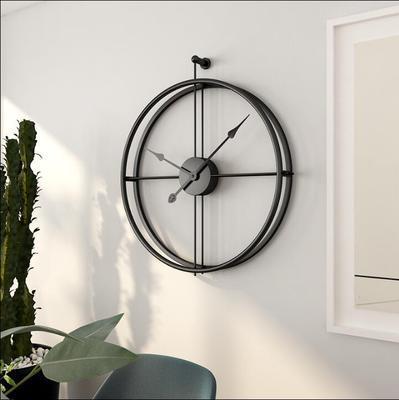 Fashion iron wall clock - Hearth & Lume