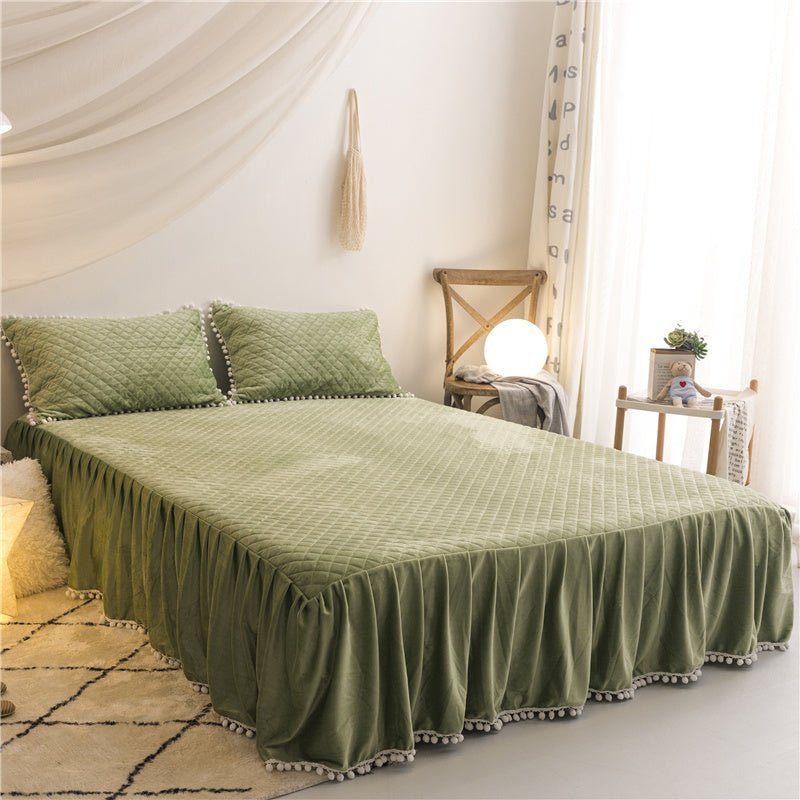 Korean mink velvet warm bedding - Hearth & Lume