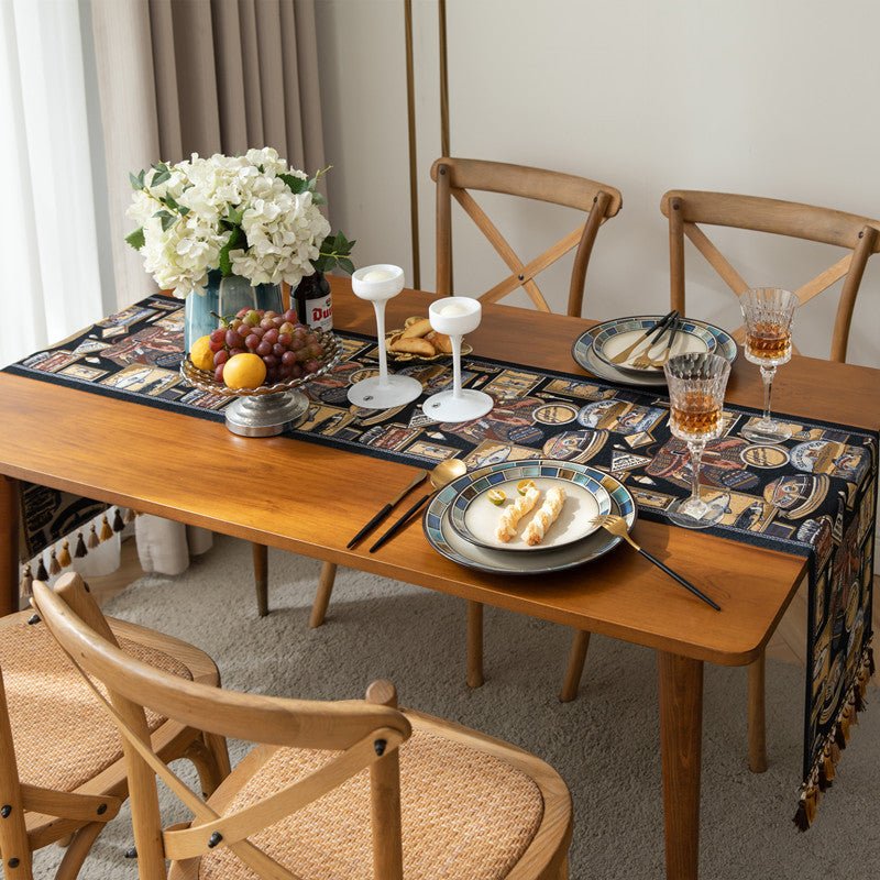 Vintage Jacquard National Style Suu Table Cloth - Hearth & Lume