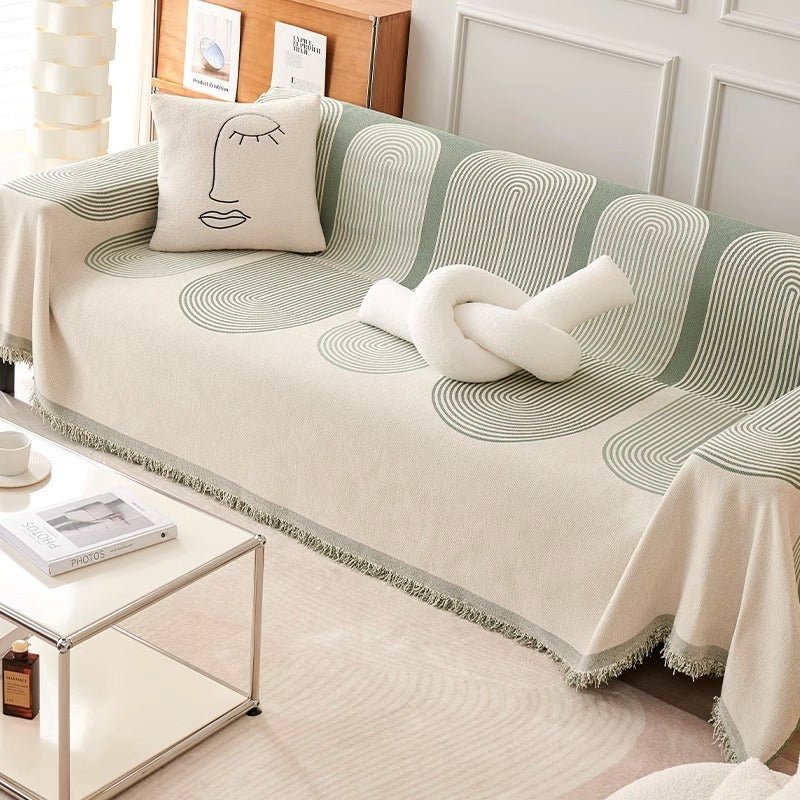 All - inclusive Universal Sofa Cover Simple Full Cover Cloth Sofa Cover Cushion - Hearth & Lume