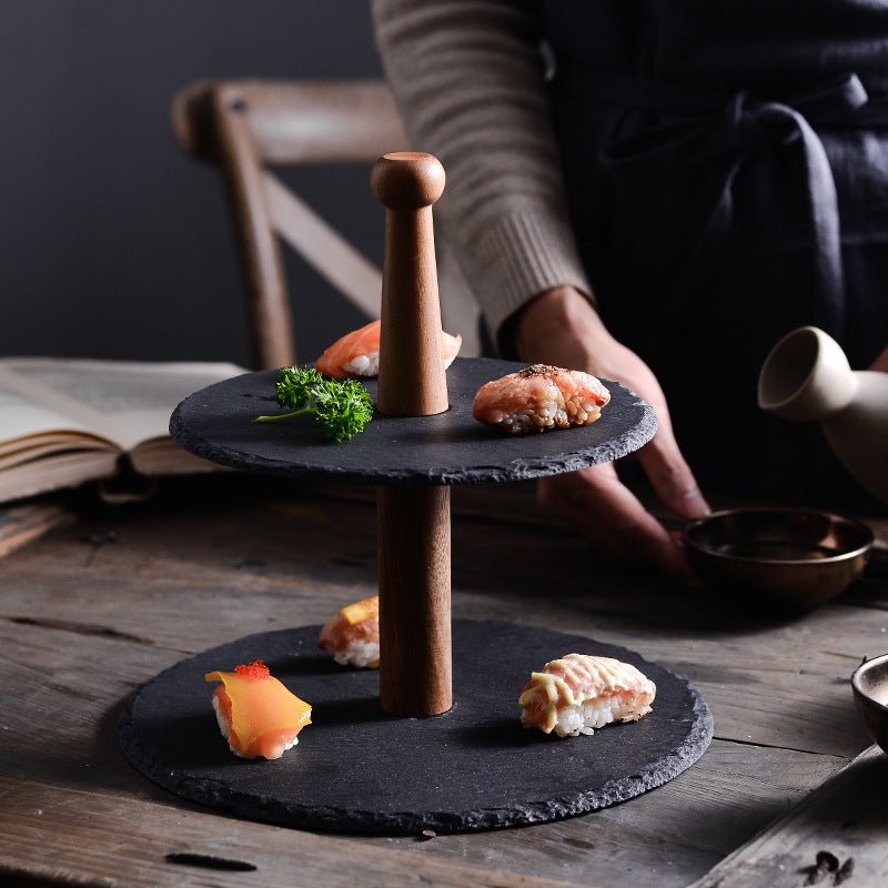 Dinner Plate Multi - layer Cake Plate Hotel Plate - Hearth & Lume