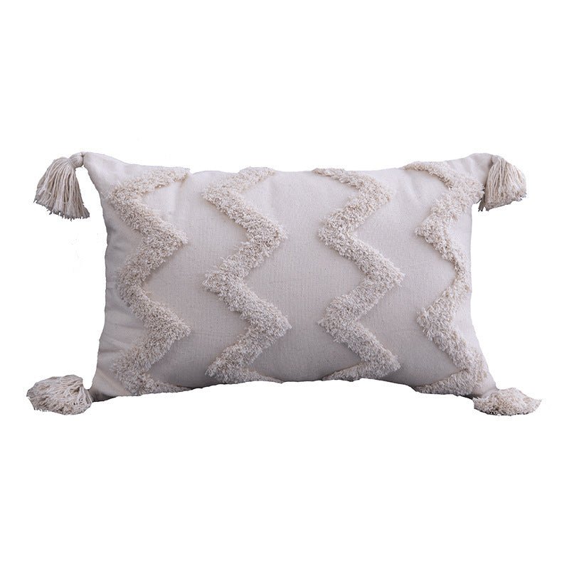 Tufted pillow cushion cover - Hearth & Lume