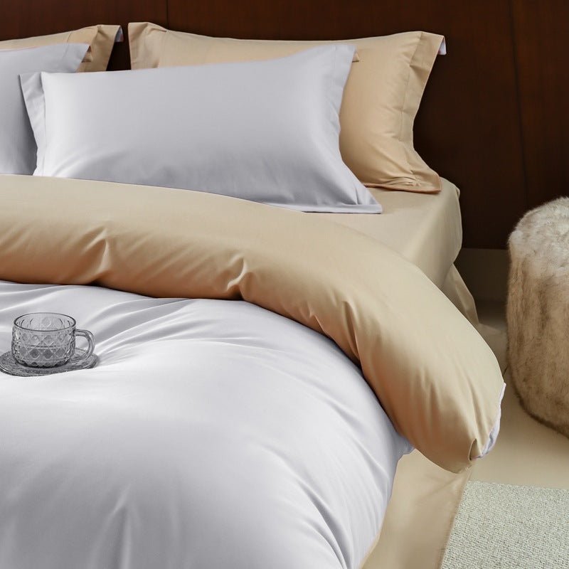 High - end Thickening Brushed Cotton Four - piece Cotton Set - Hearth & Lume