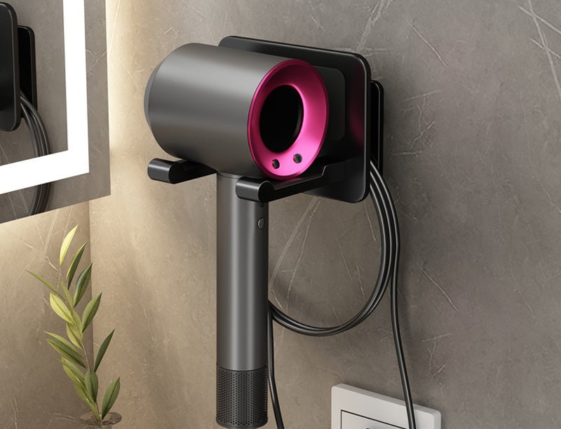 Hair Dryer Rack Without Punching - Hearth & Lume