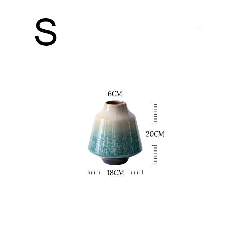 New Chinese Style Ceramic Vase Decoration Living Room TV - Hearth & Lume