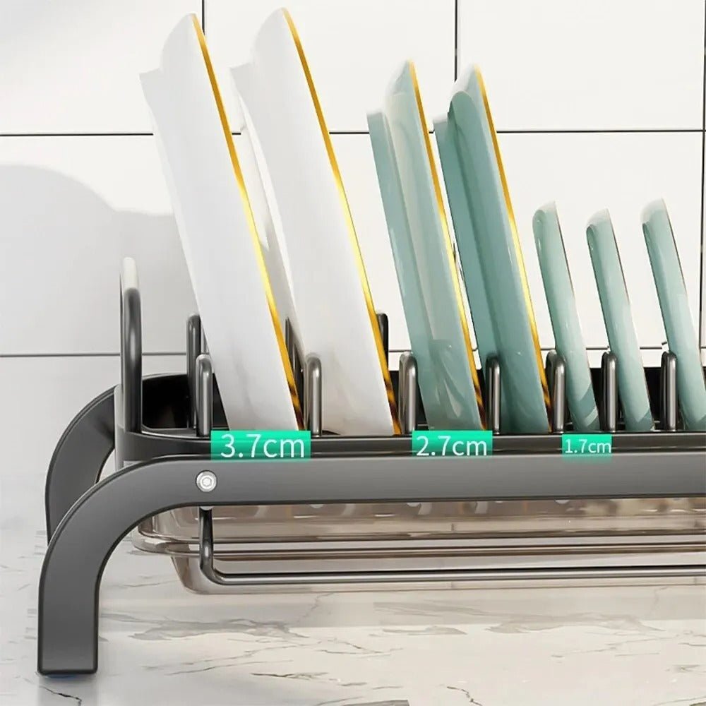 Multi - functional Kitchen Storage Rack Dish Draining Rack - Hearth & Lume