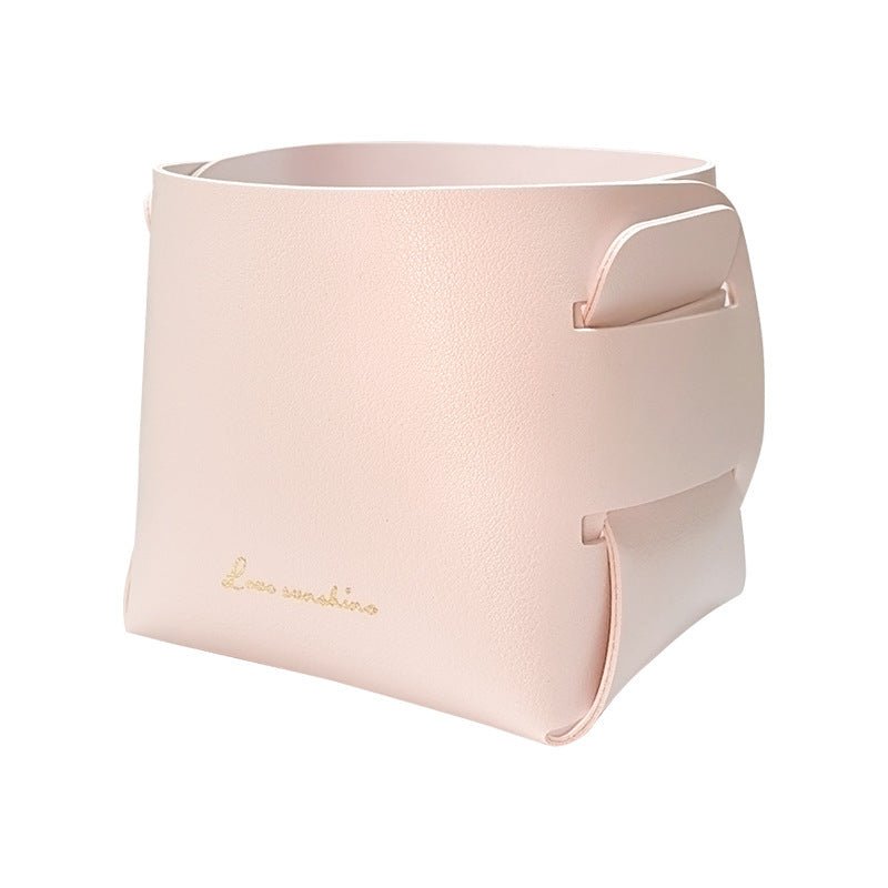Desktop Sundries Leather Storage Box - Hearth & Lume