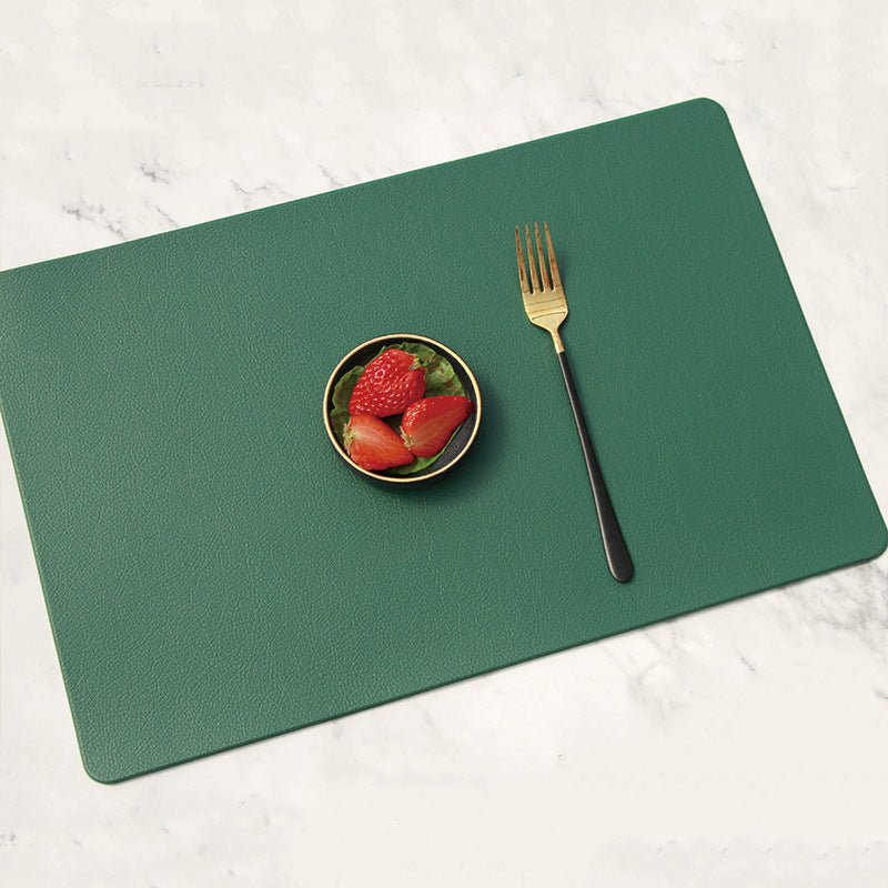 Imitation Leather Placemats, Placemats, Heat Insulation Placemats, Western Placemats - Hearth & Lume