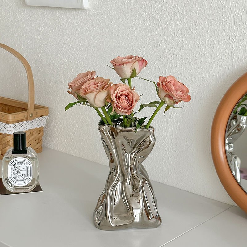 Simple Cream Style Vase Decoration Home Decoration - Hearth & Lume