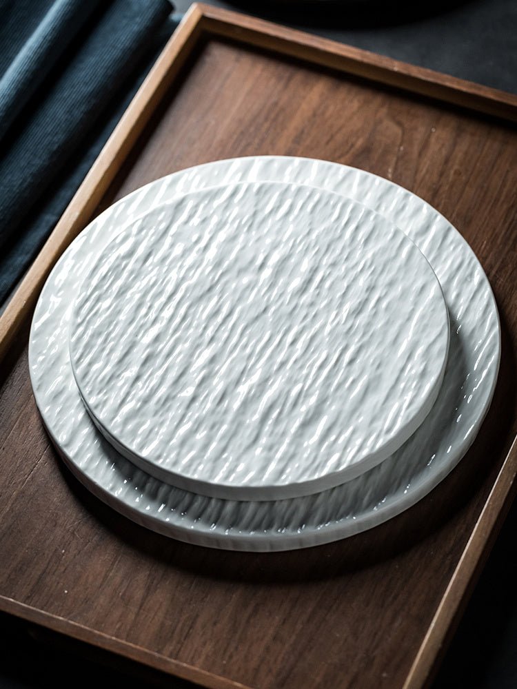 Porcelain Dinner Plate Household Hotel Steak Plate - Hearth & Lume