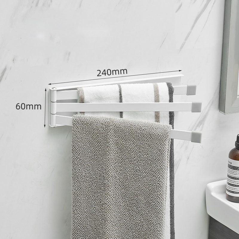 Nordic Bathroom Non - perforated Towel Rack Bathroom - Hearth & Lume