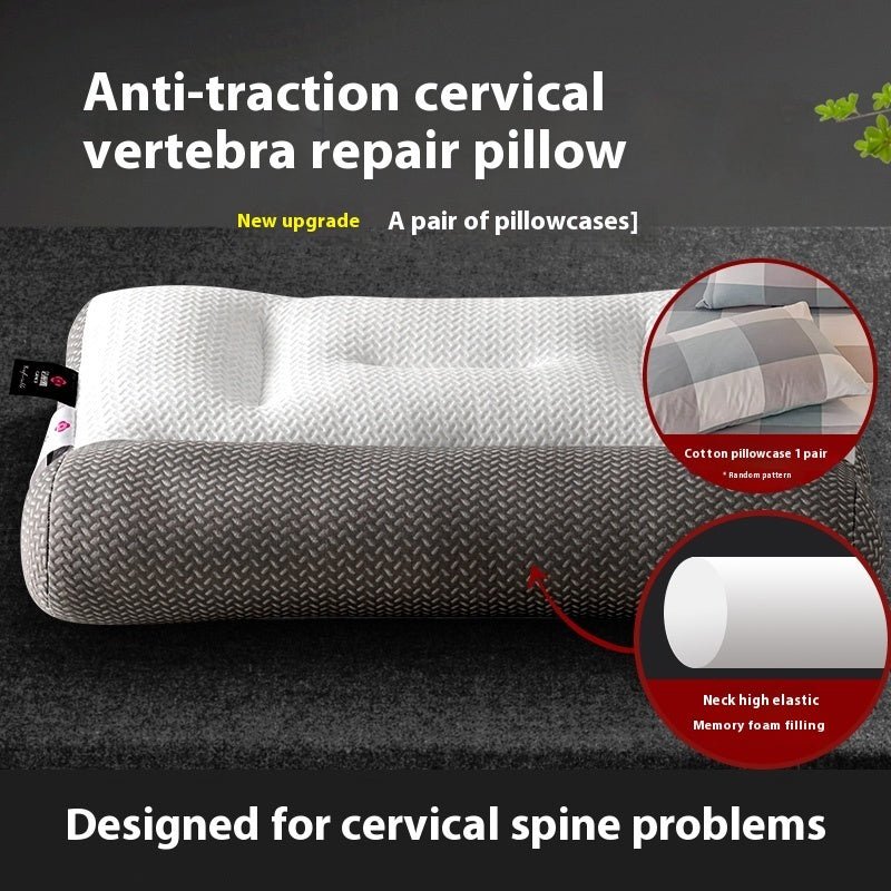 Bow Traction Pillow Partition Neck Protection - Hearth & Lume