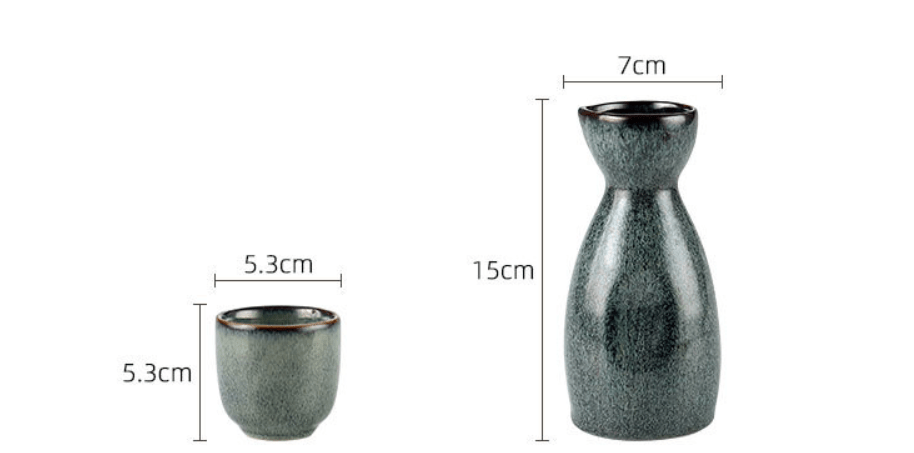 Japanese Sake Pot Set Kiln Variator - Hearth & Lume