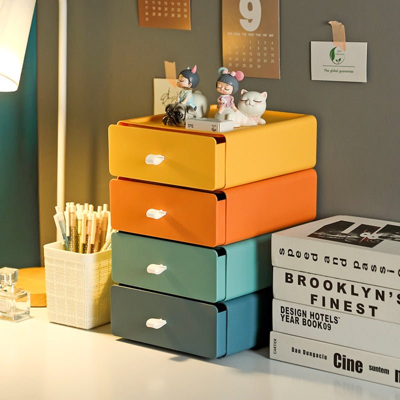 Desktop Superimposed Drawer Storage Office Dormitory - Hearth & Lume