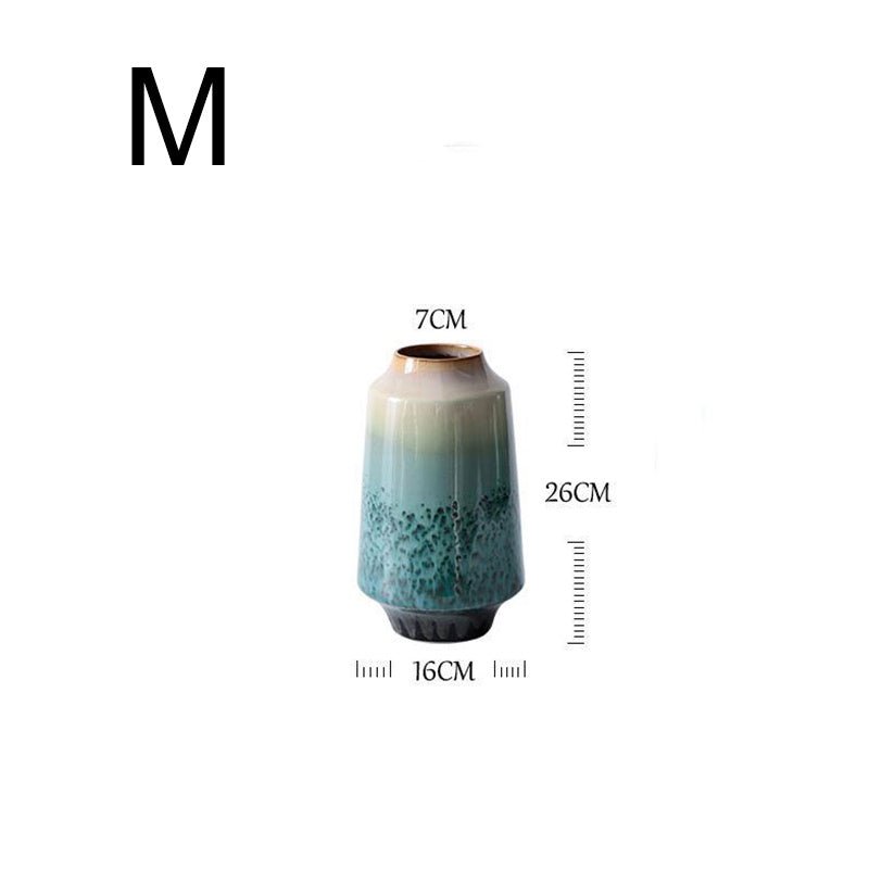 New Chinese Style Ceramic Vase Decoration Living Room TV - Hearth & Lume