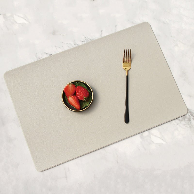 Imitation Leather Placemats, Placemats, Heat Insulation Placemats, Western Placemats - Hearth & Lume