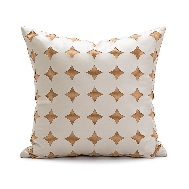 Sofa Bedroom Bay Window Nordic Brown Brown Pillow Cover - Hearth & Lume