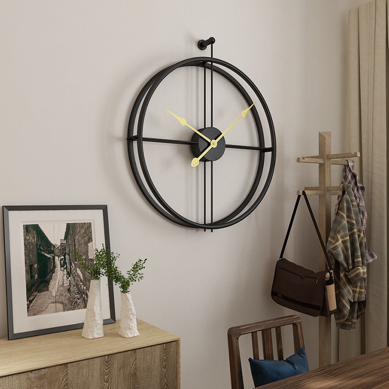 Fashion iron wall clock - Hearth & Lume