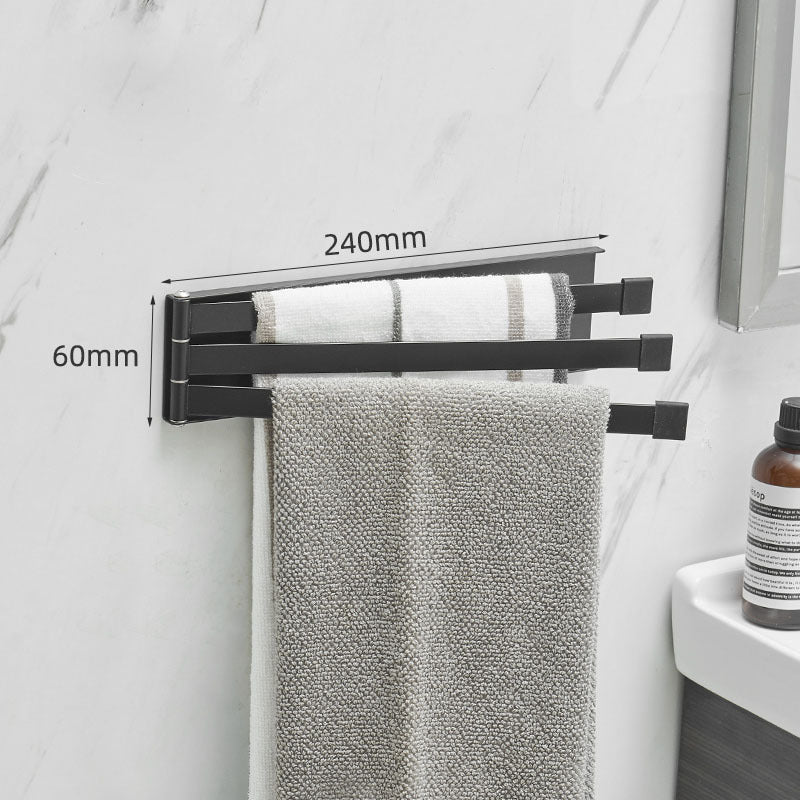 Nordic Bathroom Non - perforated Towel Rack Bathroom - Hearth & Lume