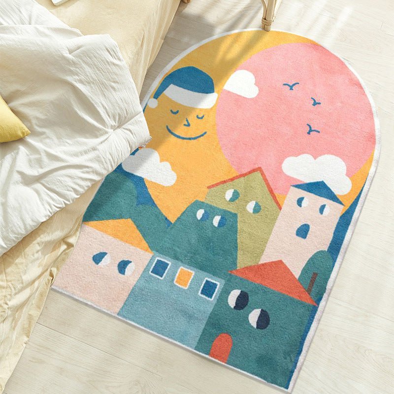 Nordic Family Children's Room Cartoon Carpet - Hearth & Lume