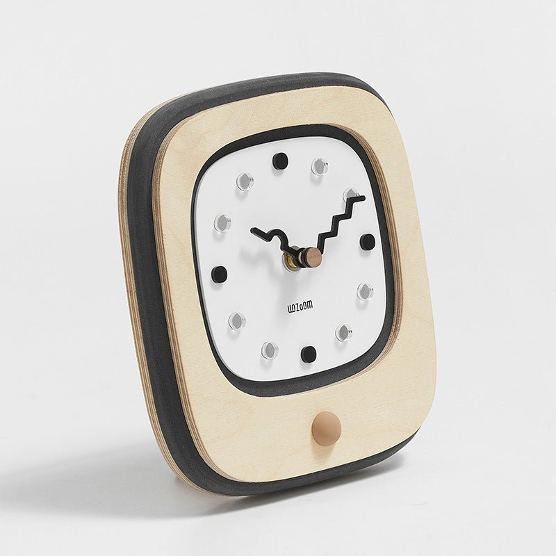 Mandelda Modern Minimalist Creative Clock Home Office Desk Decoration - Hearth & Lume