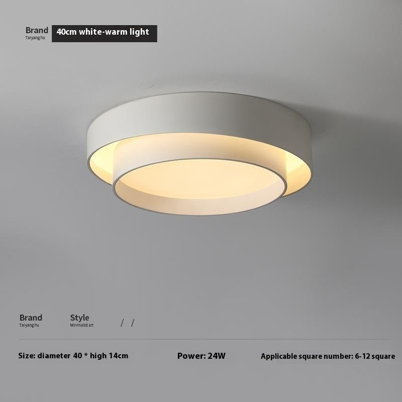 Led Ceiling Lamp Minimalist Creative Bedroom Light - Hearth & Lume