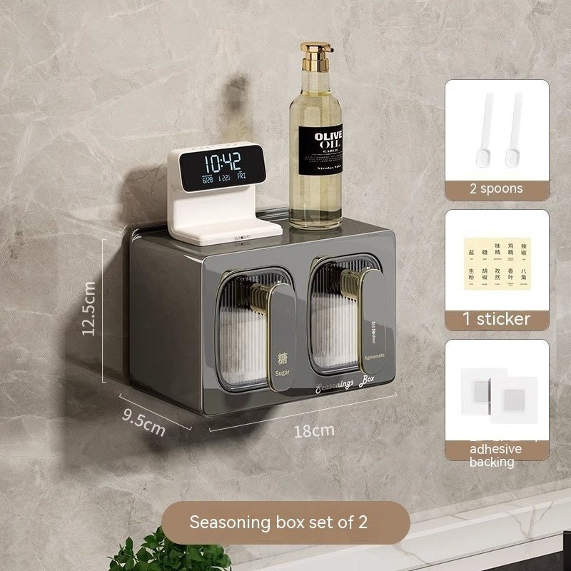 Drawer Type Seasoning Box Household Kitchen Spice Jars Combination - Hearth & Lume