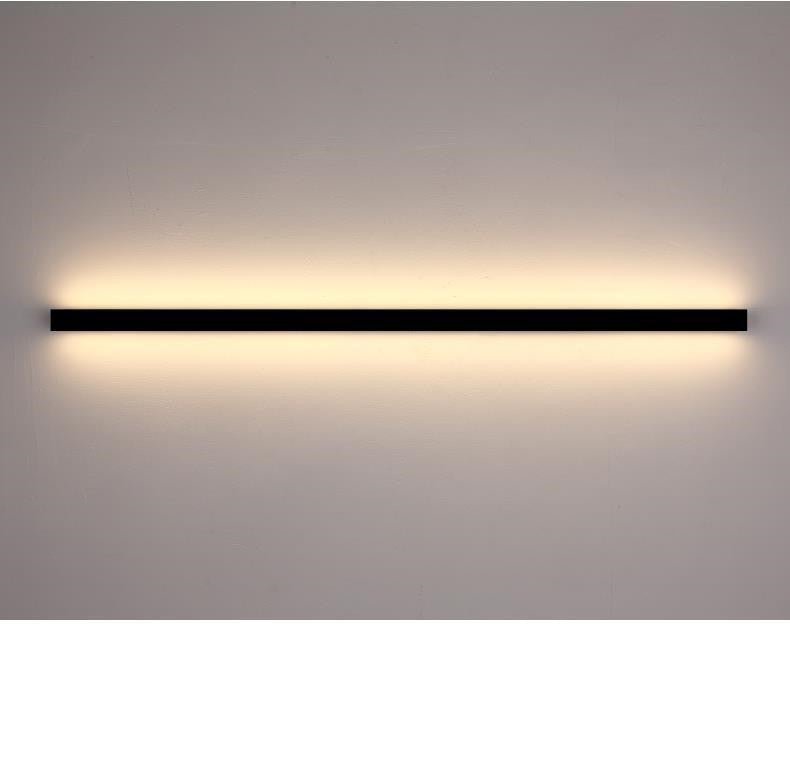 Minimalist Long Wall Bedroom Bedside Lamp - Hearth & Lume