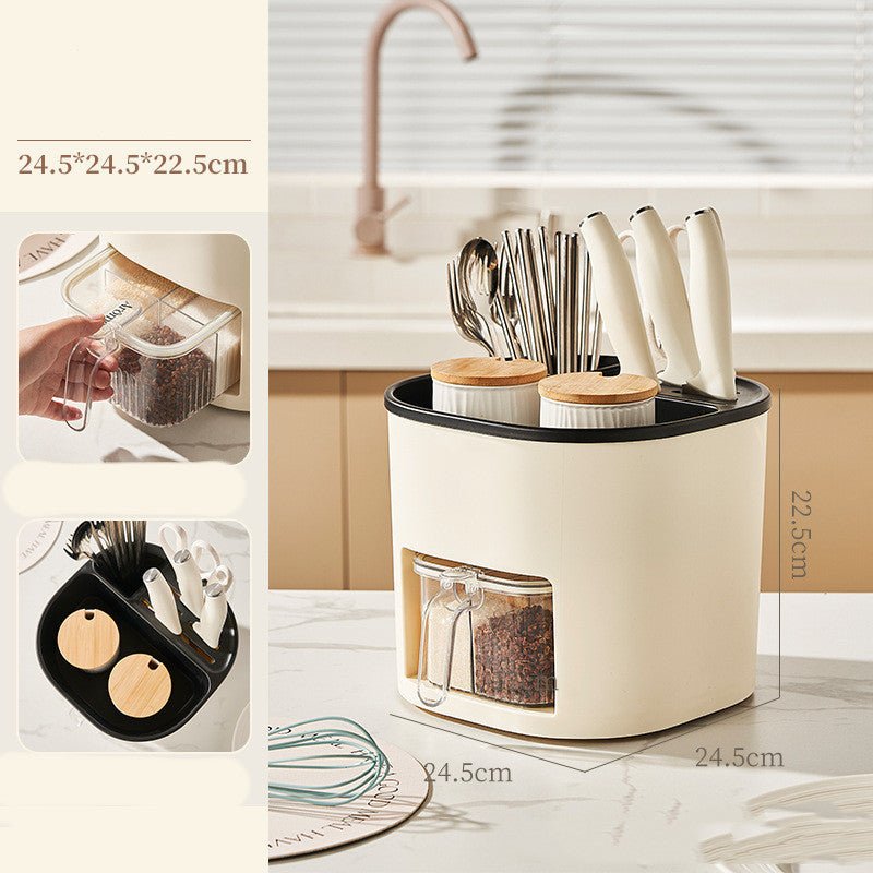 Kitchen Storage Multifunctional Large - capacity Cutlery Storage Holder - Hearth & Lume
