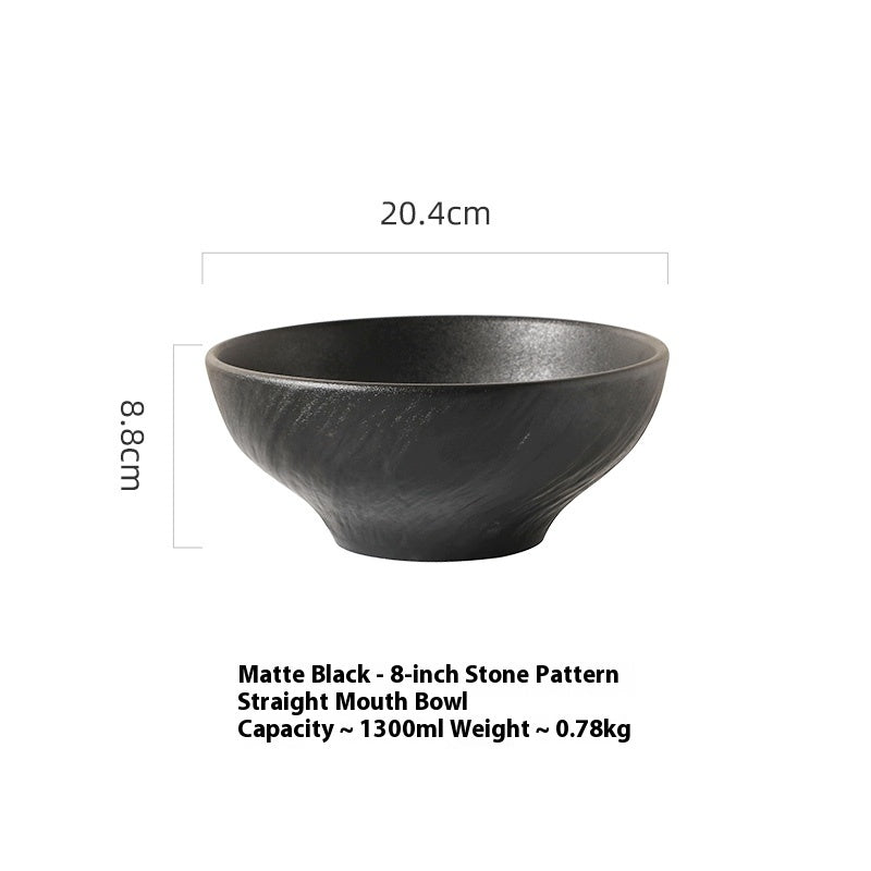 High - grade Ceramic Bowl Instant Noodle Bowl Soup - Hearth & Lume