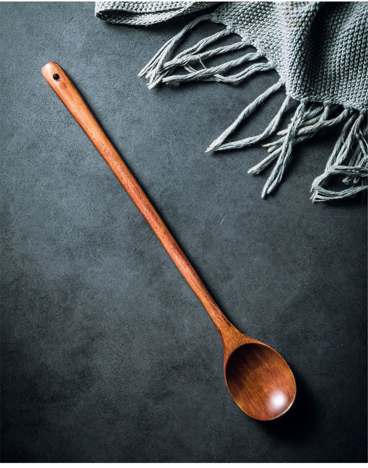Stirring Cooking Lengthened Cooking Spoon Long Handle - Hearth & Lume